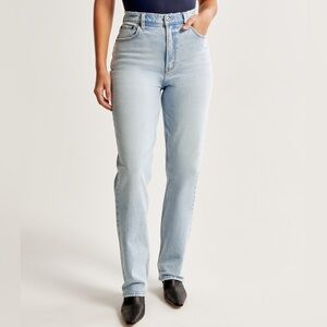 Abercrombie 90s Straight Curve Love Jeans